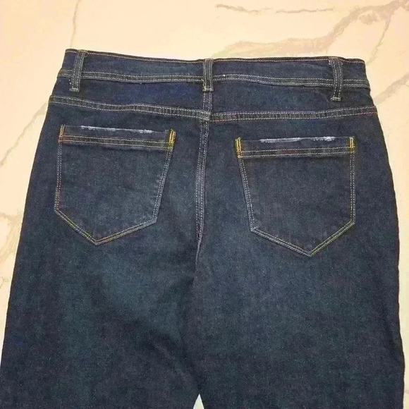 Kensie The Nala High Rise Boot Cut Indigo Wash Jeans Size 6 - Picture 5 of 12